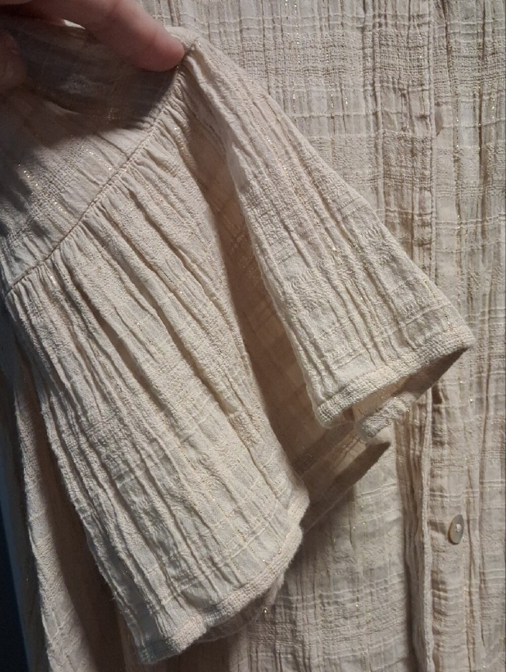 Ruby Rd. Button Down Blouse - Picture 2 of 4